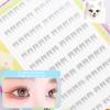 Glue-Free False Eyelashes Soft Natural Transparent Stem Lower Eyelashes Segmented Thin Stems Suitable For Novice Diy Eyelashe