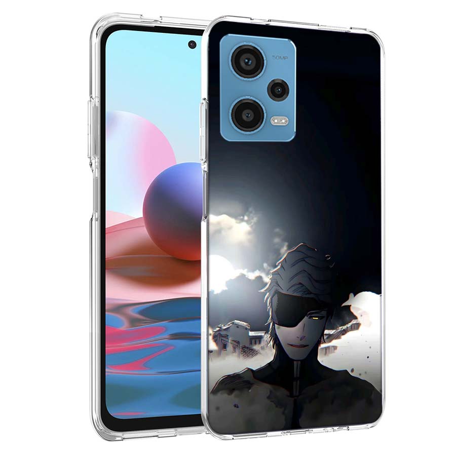 Bleach Aizen Sousuke Phone Case For Redmi Note 13 12 14 15 Pro Plus 13R 11 11T 11E 11S 10 Pro 10S 9 9S Cover Cell Clear TPU Capa
