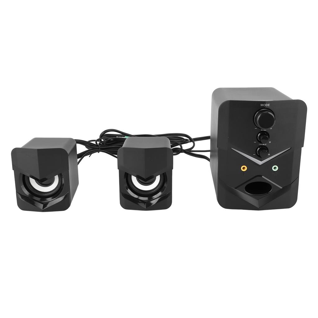 Computer Speakers Universal Wired Desktop Subwoofer Speaker with Bluetooth Function for PC Laptop