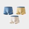 Boys' Seamless Modal Boxer Briefs - No Wedgie, Zero Feel, Four-Corner Design for Kids