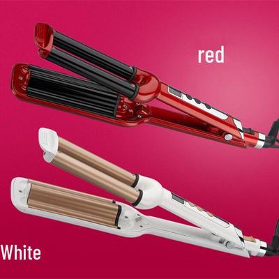 Triple Barrel Ceramic Curling Iron for Wavy Hairstyles