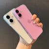 Half Pack Case For iPhone 16 15 14 13 12 11 Pro Max Plus Mini Half-Wrapped Translunt Matte Back Cover Shockproof Frosted Shell