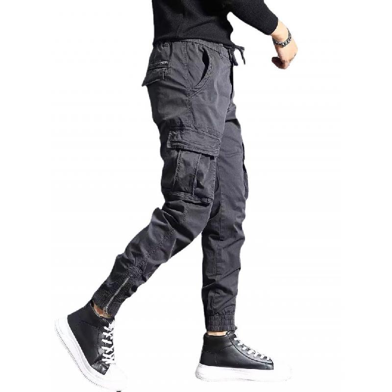 Autumn And Winter New Loose Legged Overalls Men's Trendy Brand Slim American Casual Pants Men's Trousers