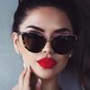 Cateye Sunglasses Women Vintage Gradient Glasses Retro Cat Eye Sun Glasses Female Eyewear UV400