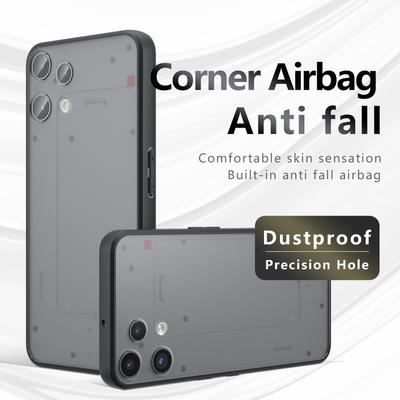 Transparent Cover for Nothing Phone 3A Lite Case Ultra Thin Matte Translucent & Clear Full Protection Funda Capa