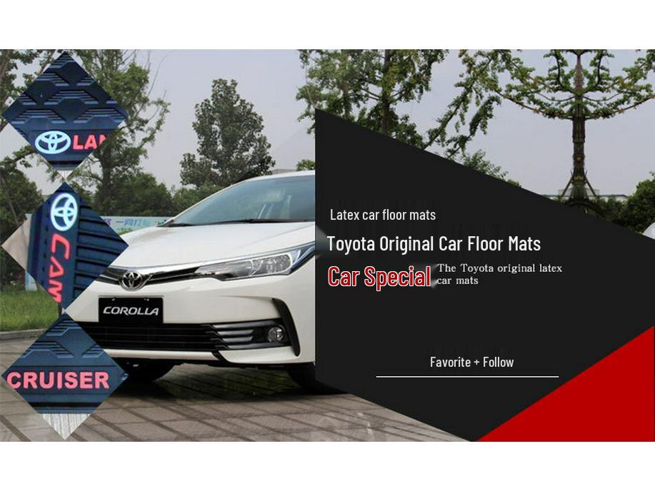 Original Latex Floor Mats for Toyota RAIZE - Custom Fit