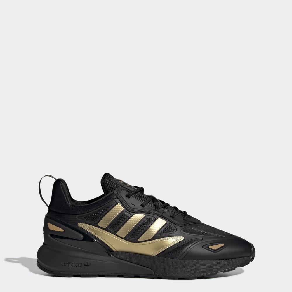 

Adidas Мужские кроссовки adidas ZX 2K Boost 2.0 core black core black gold металлик