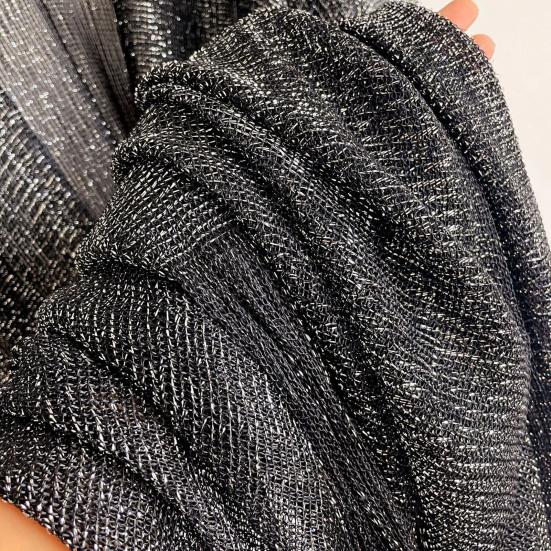 Cover Up Cardigan Metallic Mesh Women Beach Cover Up with Metallic Mesh Fringe Lightweight Breathable Swimsuit Cover