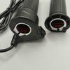 ELECTRIC BIKE RIGHT HAND THROTTLE with ON OFF BUTTON +LEFT HAND GRIP SCOOTER ACCELERATOR