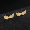 Teamer Lovely Angel Wing Stud Earrings For Women Girls Cute Stainless Steel Fashion Valentine Birthday Jewelry Gift 2026 New