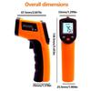 Non-Contact Infrared Thermometer LCD Display Cooking Thermometer  Temperature Measurement