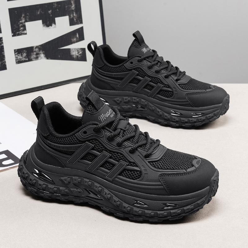 Spring Fashion Mesh Shoes Darth Vader Platform Non-Slip Dad Shoes Breathable Hiking Sports Casual Shoes