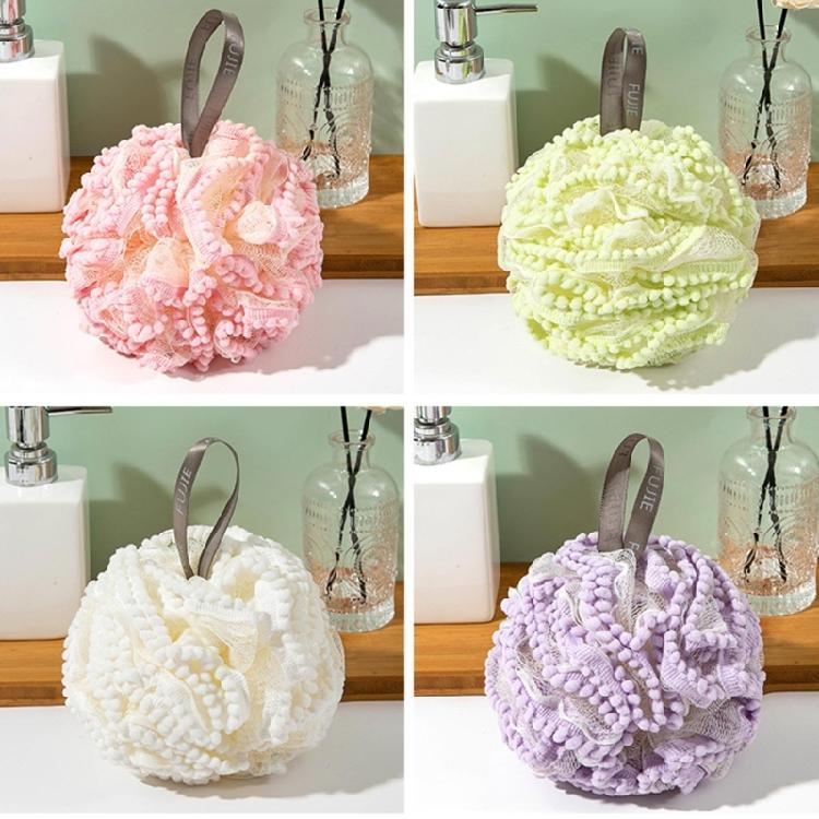 Mesh Shower Ball 80g Exfoliating Body Scrubber Shower Sponge Puff for Women Men