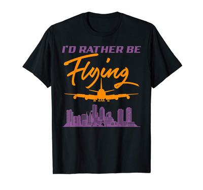 Leicht ablenkbar von Flugzeugen Navigator Pilot T-Shirt