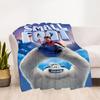 1PC Smallfoot Outdoor Blanket Lightweight Flannel, Soft & Warm, All-Season, Outdoor, Camping, Living Room, Office,  L1106054