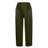 Women's Casual And Fashionable Color Loose Pants With Pocketes