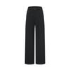 Navigare Women's Cinched Waist Wide-Leg Straight Pants