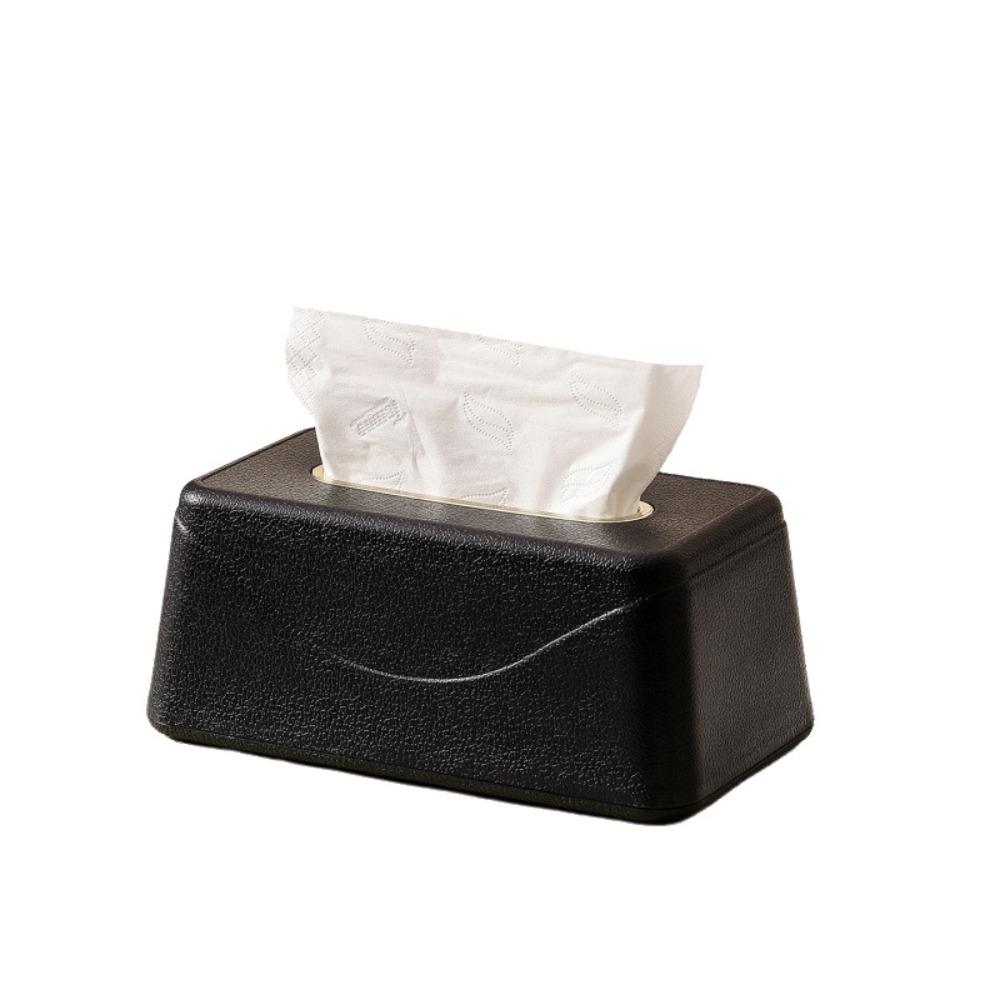 Elegant Napkin Holder Refillable Tissue Wipes Distributor Case Desktop Tissue Dispenser  Desktop