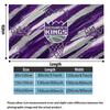 Sacramento Kings Print Flannel Blanket High Quality Warm Comfortable Cover for All Seasons Perfect for Gifts Home Decor
