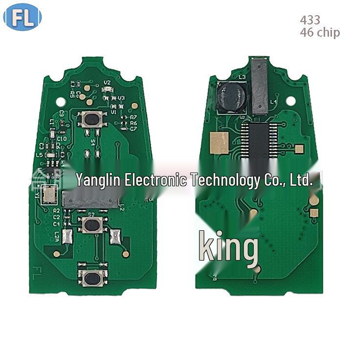 Compatible with Hyundai/Kia 4-Button Smart Card (315MHz, 46 Chip)