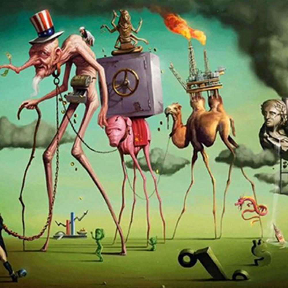 Surrealism Famous Artwork By Salvador Dali 5D DIY Art Diamond Painting Cross Stitch Pattern Pictures Mosaic Embroidery Home Deco