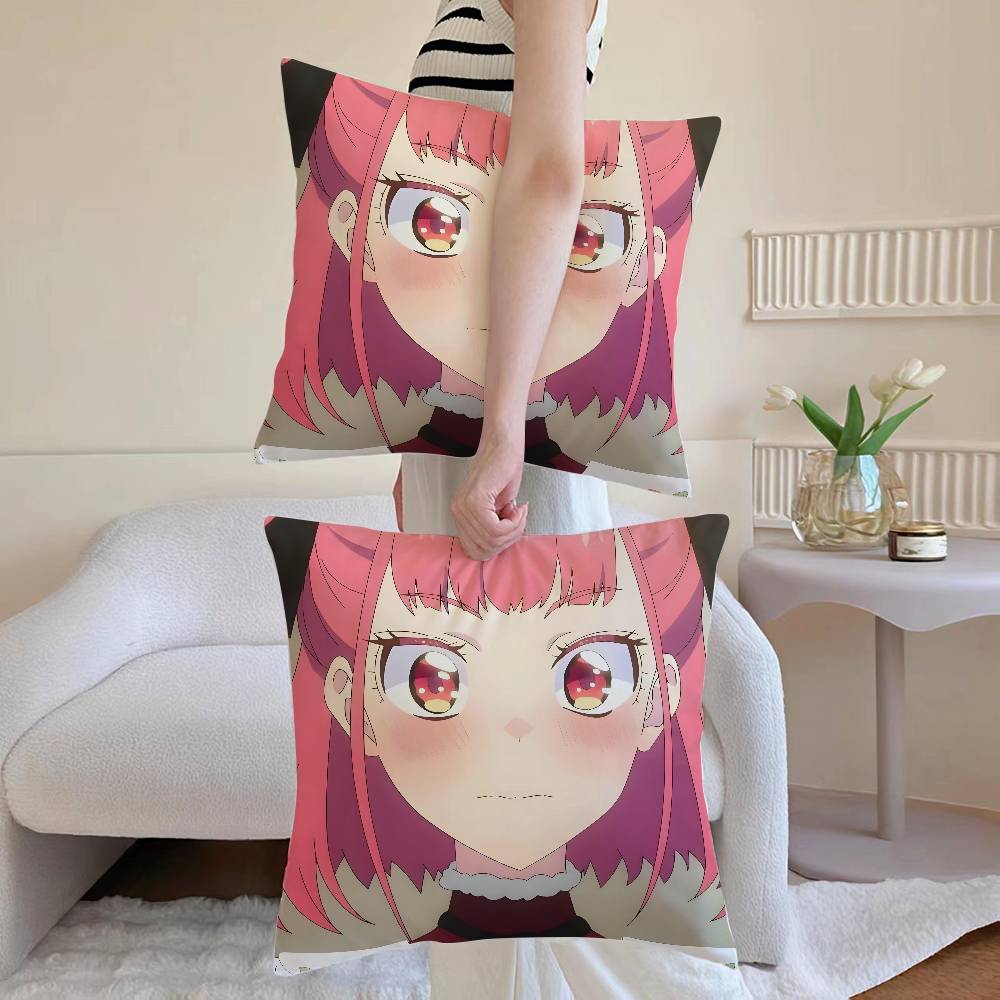 R-Rock is a Lady's Modesty Pillow Case Anti-dustmite Pillowcase Invisible zipper silky Sofa cushion cover