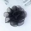 Handmade Oversized Yarn Flower Fairy Style Flower Corsage Elegant Dress Pin  Women