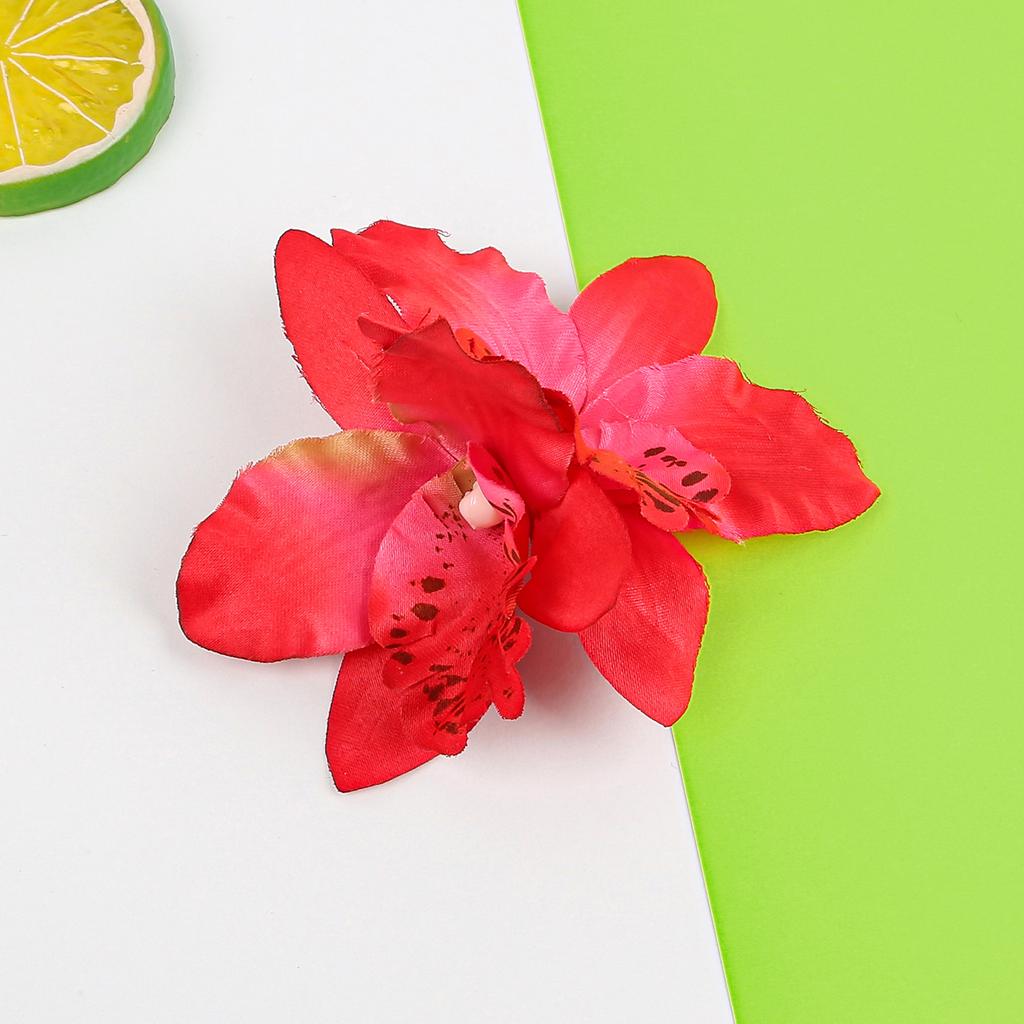 Modische simulierte Blume Haarspangen Haarnadeln für Frauen Orchidee floral Haarspangen Clips für Mädchen Damen Koreanische Haaraccessoires