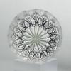 300ml Hand Blown Grey Crystal Cocktail Whiskey Glass with Edo Kiriko Japanese Design Luxury Gift for Birthday Moving Beer Lovers