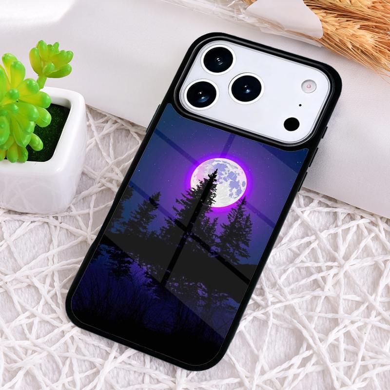 Star Space Moon Night Shockproof Phone Case for iPhone 17 Air 16e 15 11 12 14 13 Pro Max Cover Coque