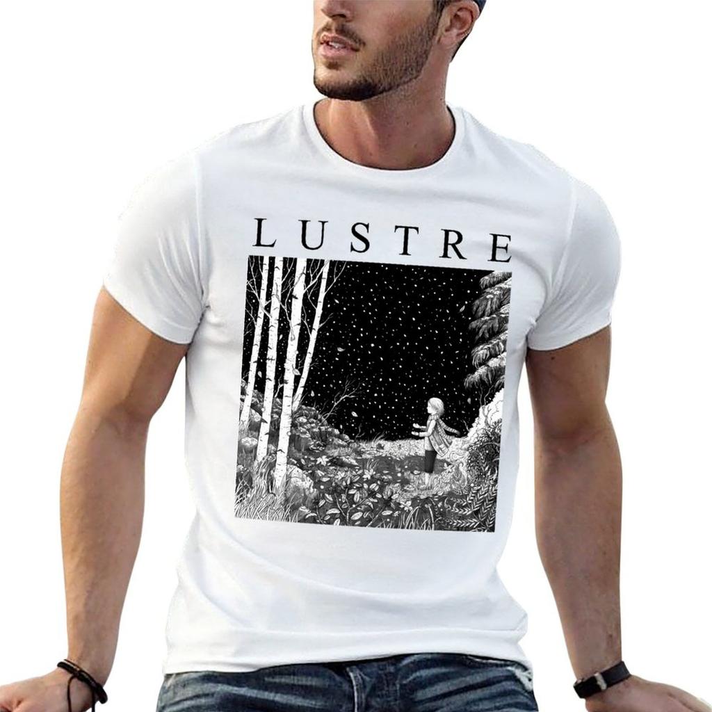 Lustre Black Metal Dsbm Band T-Shirt Plain Plus Sizes Graphic T Shirt Vintage Graphic T Shirts Plain White T Shirts Men