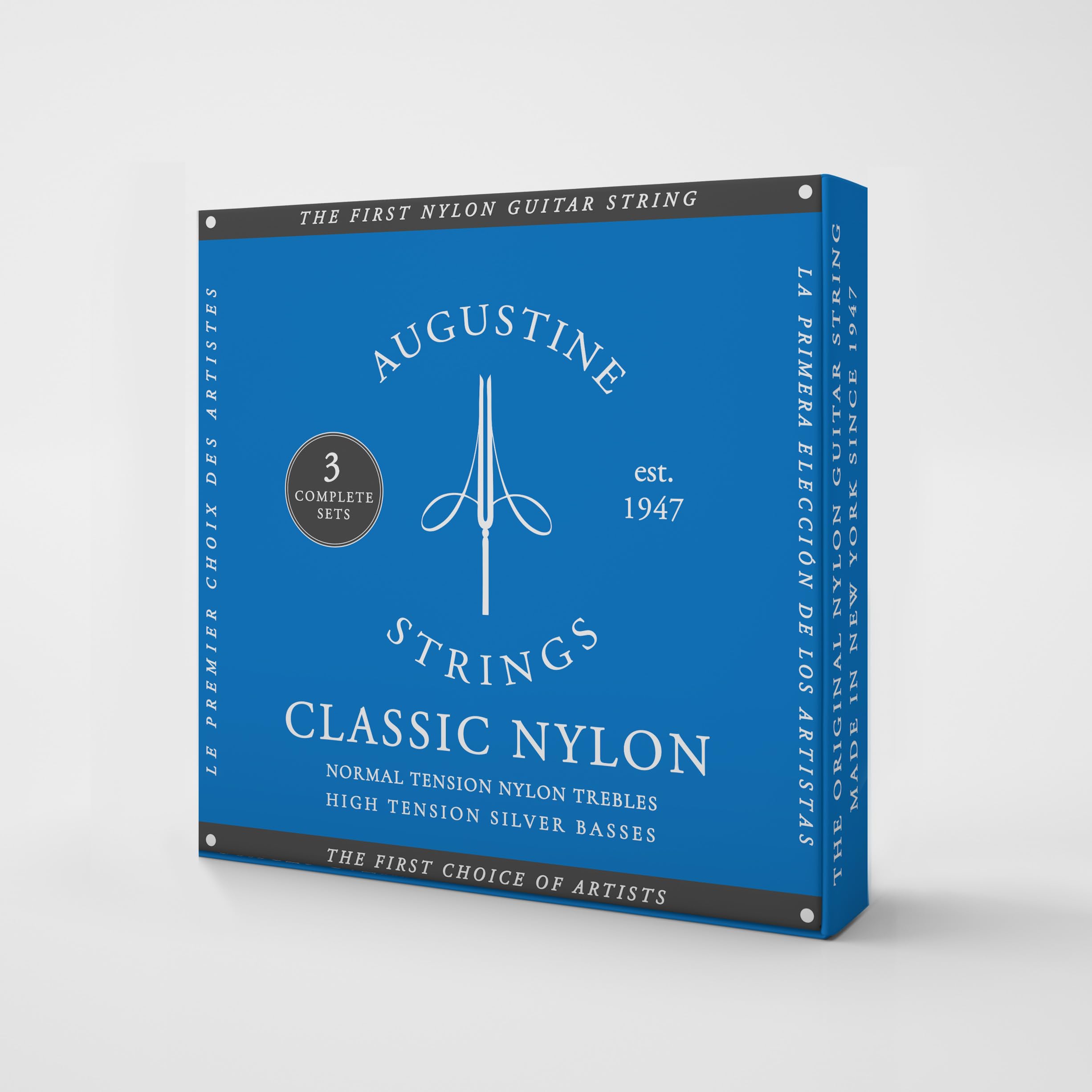 

AUGUSTINE Classical Guitar Strings Box Blue Set 3-Pack