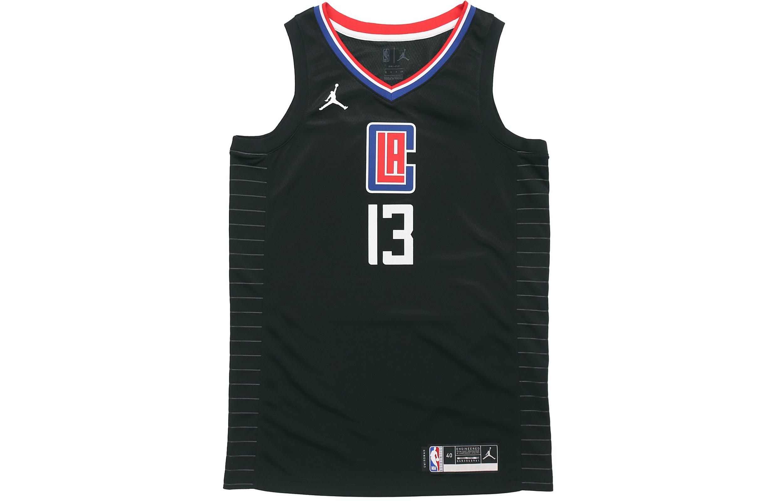 Баскетбольная форма Майкла Джордана Los Angeles Clippers Мужская Черная CV9480-012 S