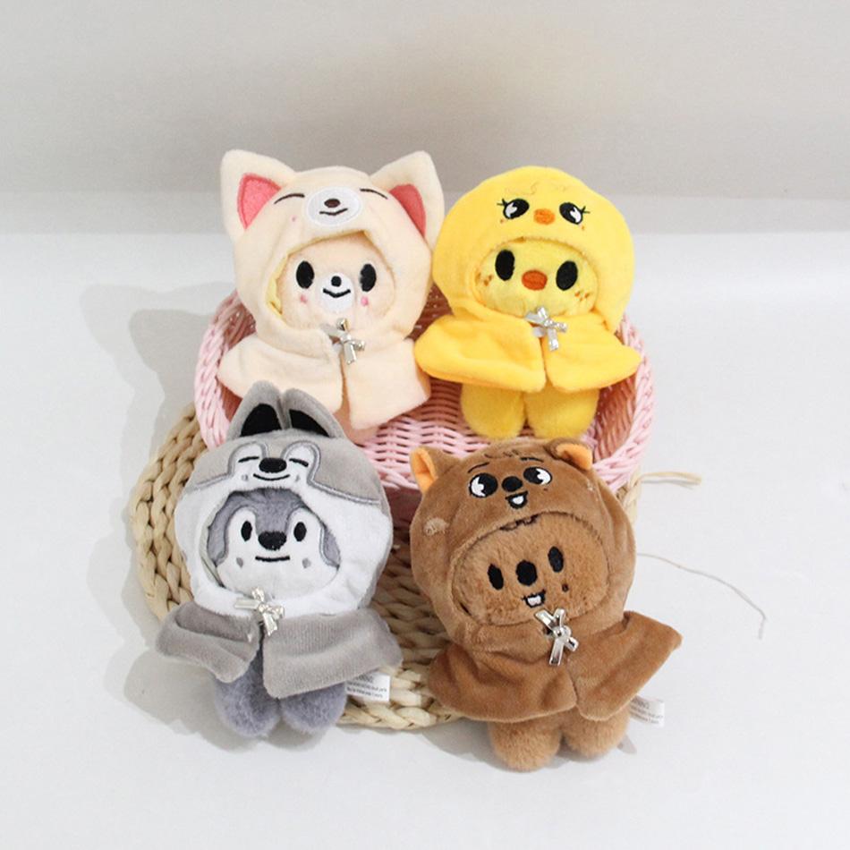 13CM Plüschtier Kawaii Stray Kids Wolf Plüsch Cartoon Stofftier Puppe Kawaii Begleiter Spielzeug Geschenkids