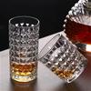 10.3oz/11.4oz High End Wine Glasses Cocktail Glass Diamond Glass Cup Transparent Whiskey Glass Bar Water Bottle Party Brandy Cup