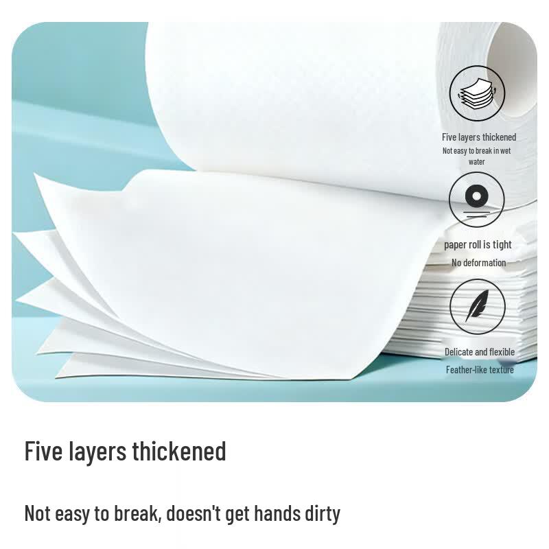 Jingdong Feather Soft 5-Ply Toilet Paper