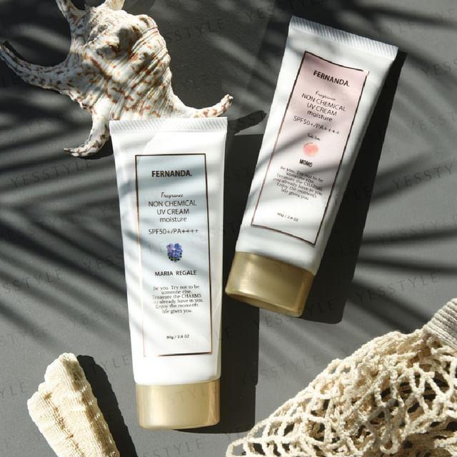 Fernanda - Fragrance Non Chemical UV Cream Moisture SPF 50+ PA++++ Maria Regale - 80g