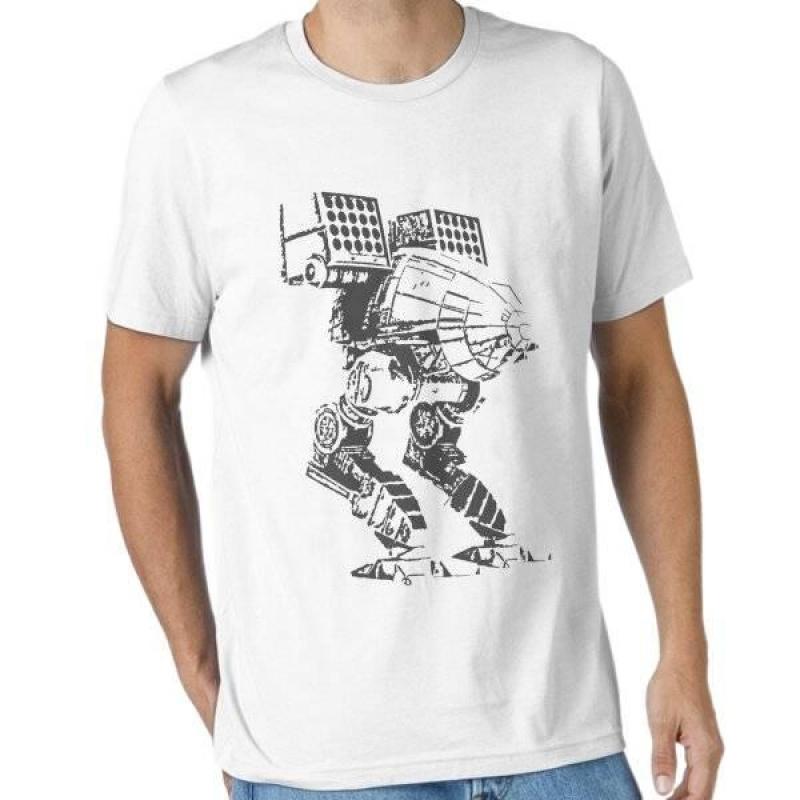 caturpult Mechwarrior MWO Mech Combat RPG Gift t shirt for gamer Battletech Graphic clothes Short sleeve All size tops S