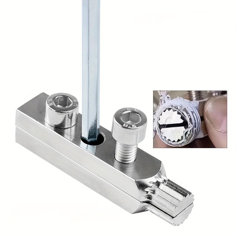 Adjustable Angle Steel Faucet Damage Valve Extractor Tool for 1/2-3/4 Inch Pipes