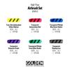 Golden Acrylic High Flow 949 30ml Airbrush 6 Color Set 13120949