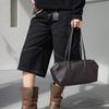 Boston Baguette Bag, A High-end Leather Commuter Single-shoulder Underarm Bag