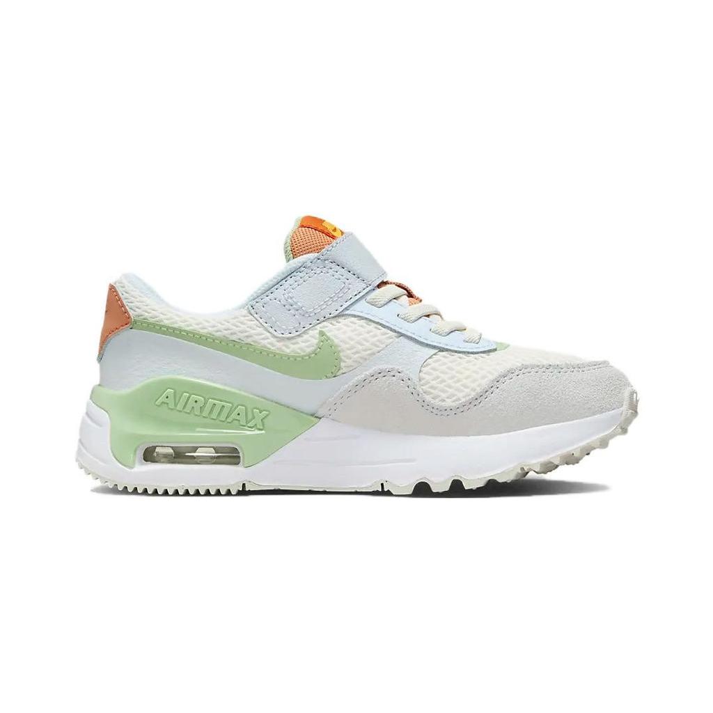 Nike Air Max SYSTM PS Phantom Honeydew Kids Sneakers Cream Football-Grey Amber-Brown DQ0285-006