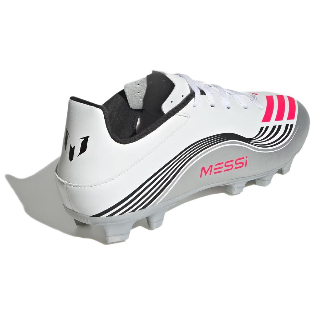 Adidas F50 Club Versatile Comfortable Durable Soccer Shoes Men sneaker White Silver JP7443