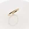 [Naot Jewelry] Women's Ring Cubic Zirconia Gold Half Eternity Ring 11