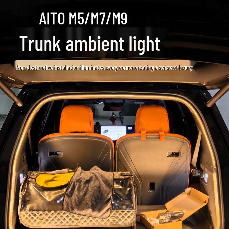 

В наличии: Магнитный индукционный фонарь багажника для моделей AITO M5/M7/M9 M5 White Manual Switch