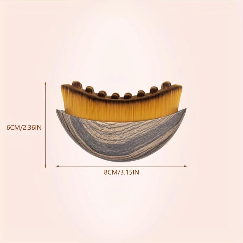 Lymphatische Kontur Gesichtsreinigungspinsel Synthetische Fasern Körper-Trockenbürste Peeling- und Durchblutungsfördernde Körpermassagebürste Gesichtsreinigungspinsel