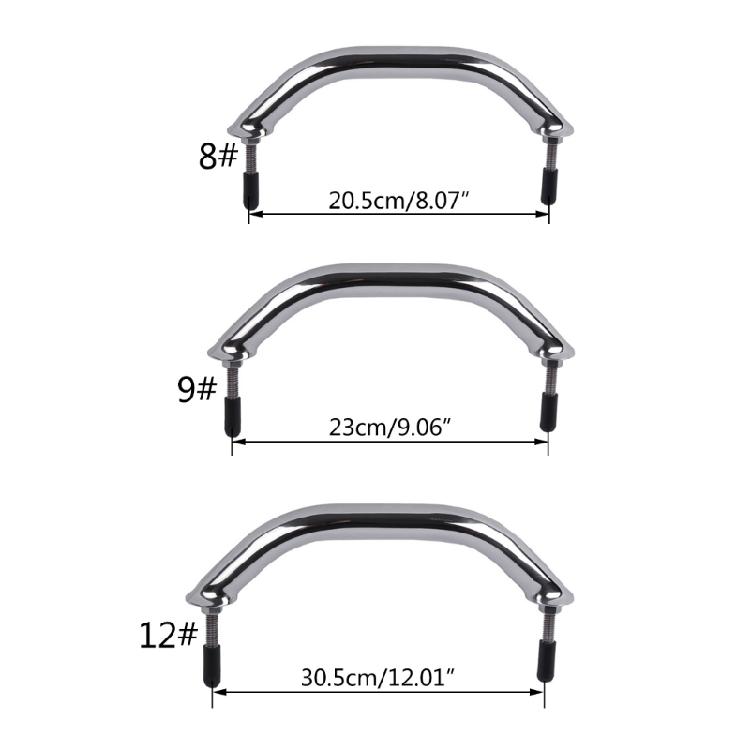 Stainless Steel Handrail Deck Handrail Marine Hardware Heavy Duty for Boats