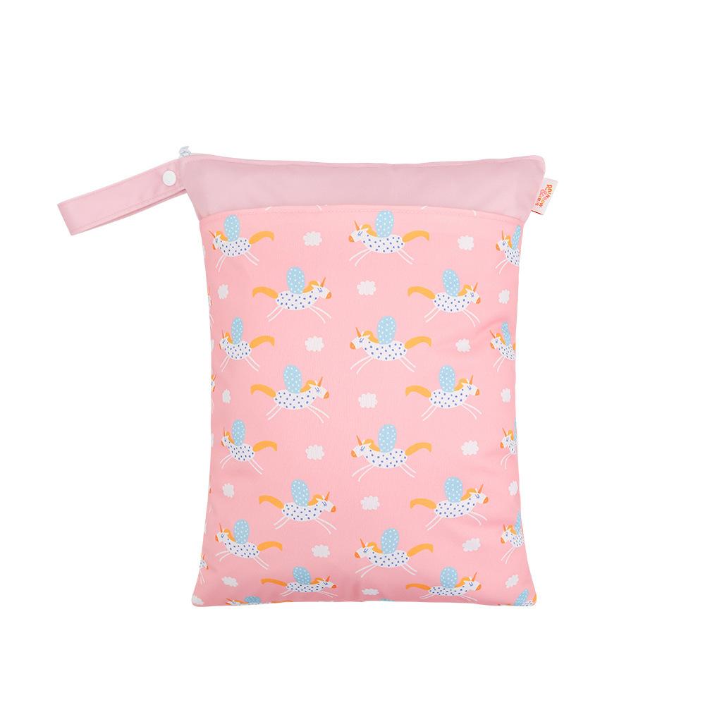 Waterproof Reusable Cloth Bag with Zipper Pocket and Handle - Fashionable Sun Burst Design, Suitable for Beaches, Swimming Pools, Gyms, Yoga