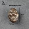 Retro Brass SunWuKong Monkey King Head Figurines Retro Office Desktop Decoration Miniature Car Ornament Bronze Home Decor
