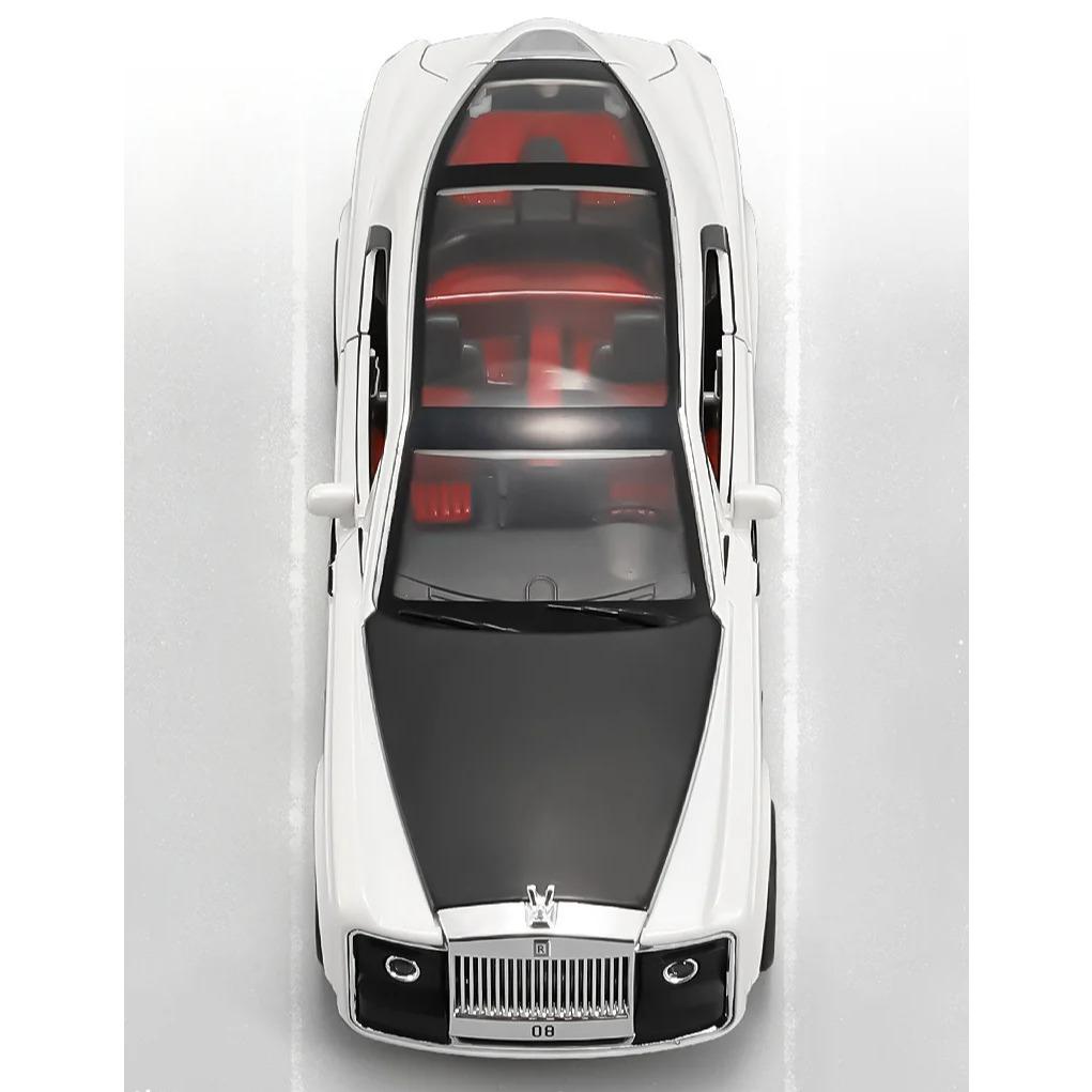 1/24 Rolls Royce Huiying Phantom Alloy Diecast Car Model Metal Toy Car Model Simulation Out of Print Collections Kids Gift A251